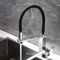 New Design Pull Out Rubber Pipe Faucet